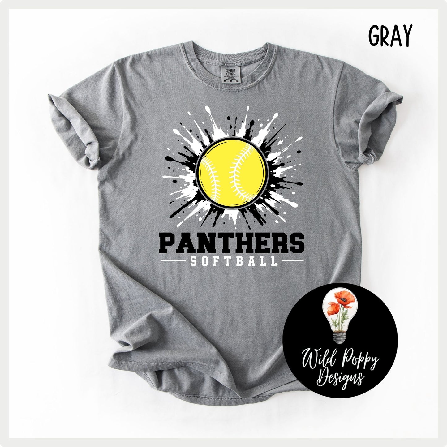 Ray-Pec Paint Splatter Softball