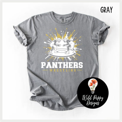 Ray-Pec Paint Splatter Wrestling