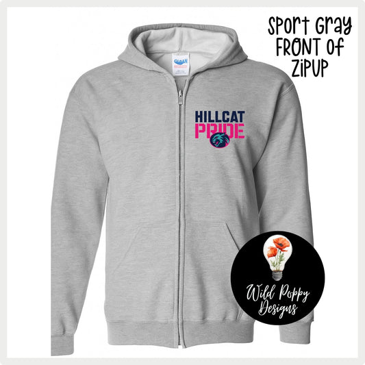 Hillcats Pride Full Zip Jacket