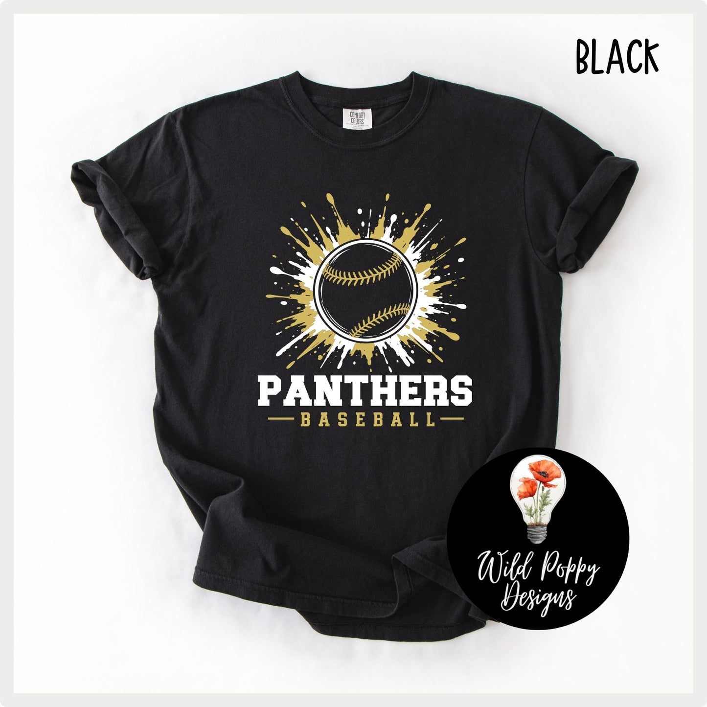 Ray-Pec Paint Splatter Baseball
