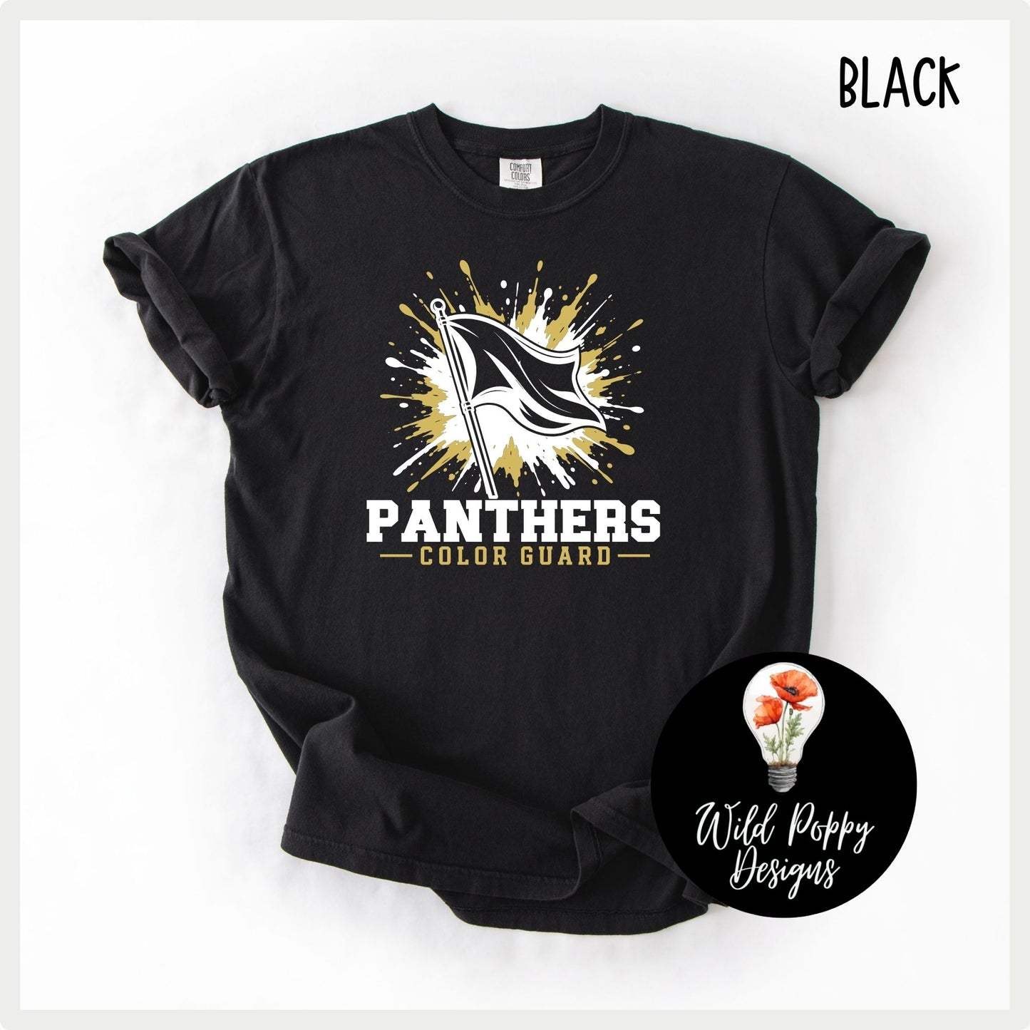 Ray-Pec Paint Splatter Color Guard