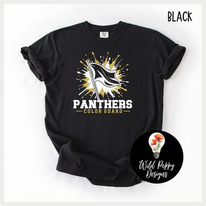 Ray-Pec Paint Splatter Color Guard