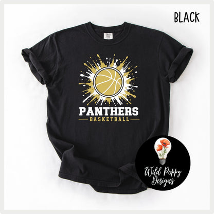 Ray-Pec Paint Splatter Basketball