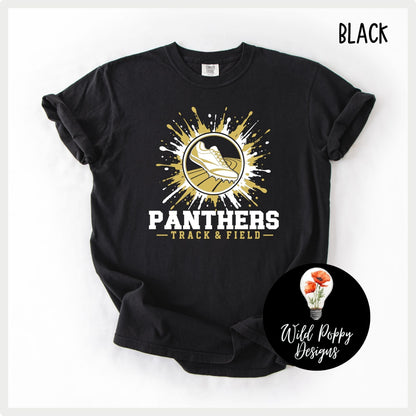 Ray-Pec Paint Splatter Track and Field