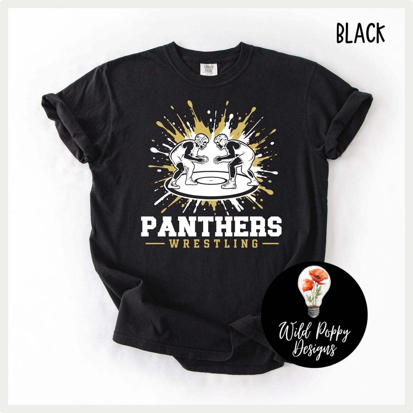 Ray-Pec Paint Splatter Wrestling