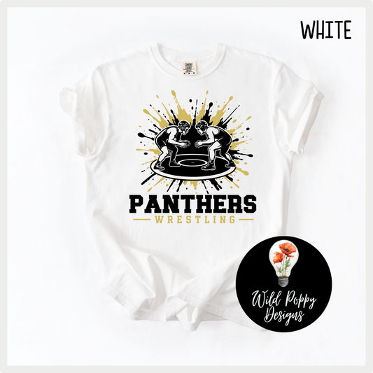 Ray-Pec Paint Splatter Wrestling