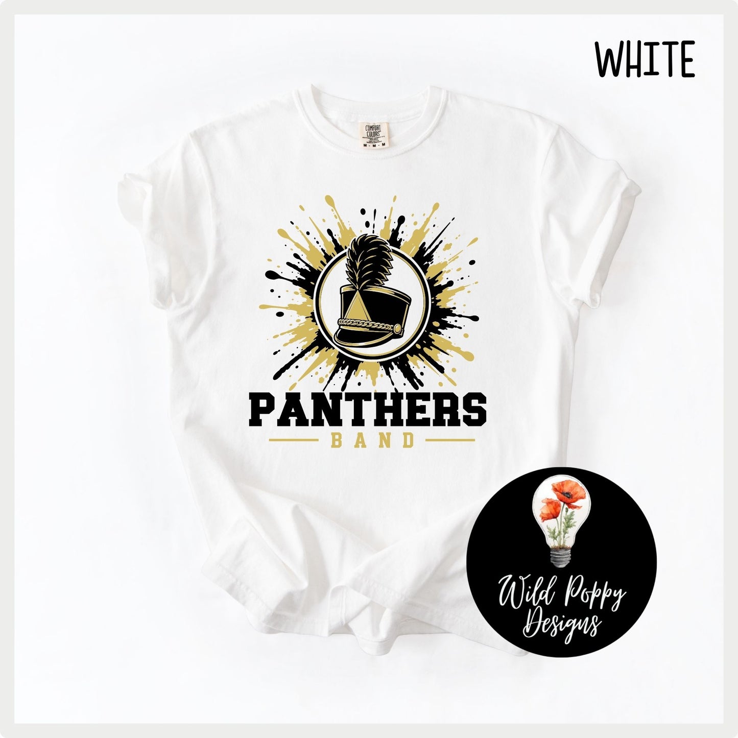 Ray-Pec Paint Splatter Band