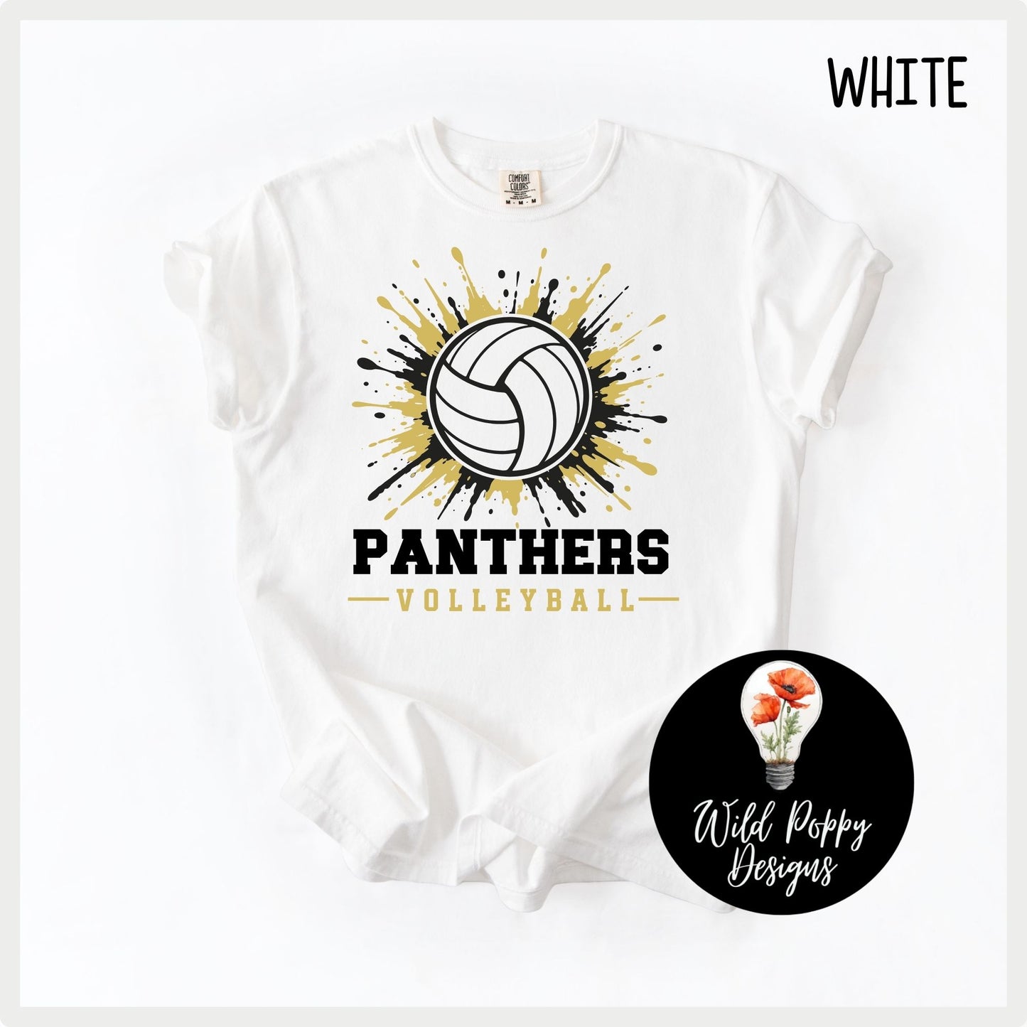 Ray-Pec Paint Splatter Volleyball
