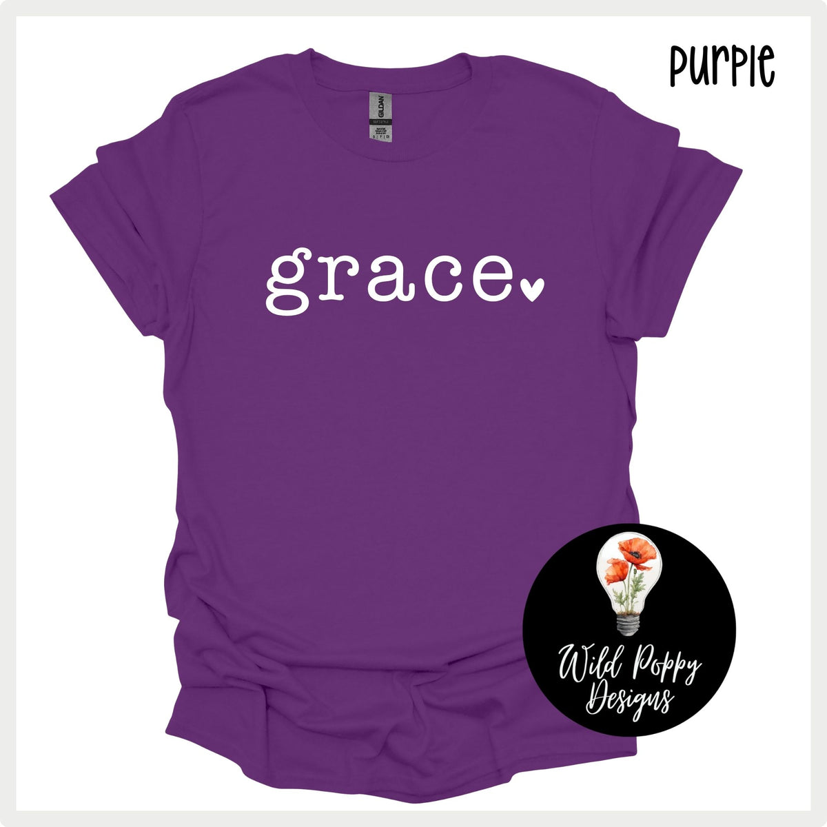 Grace Heart Softstyle Tee