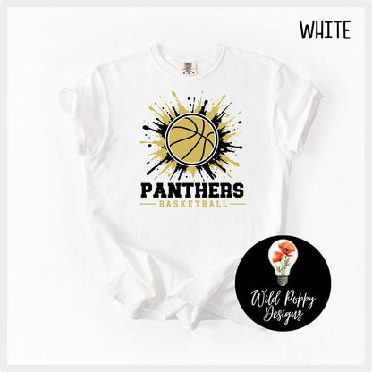 Ray-Pec Paint Splatter Basketball