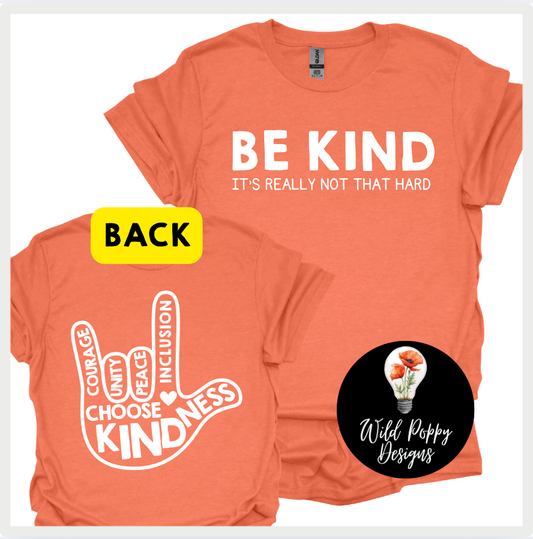Be Kind - Unity Day Shirt