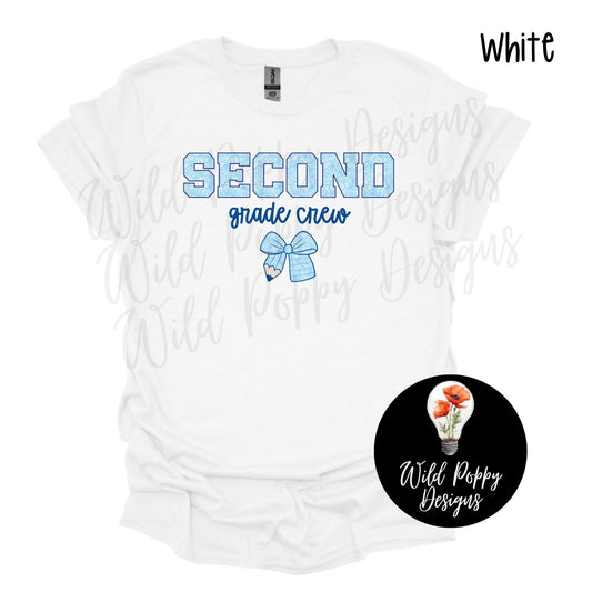 Paisley Blue Grade Level Tee (Customizable)